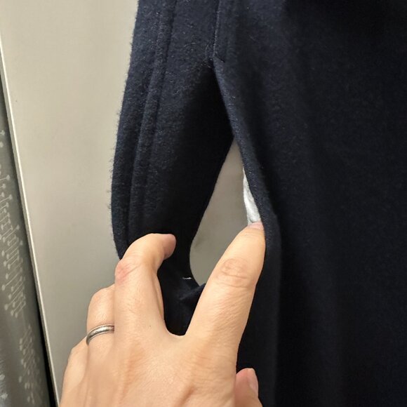 Comme des Garcons Black Wool Blend Cropped Drop Crotch Balloon Pants size S EUC - Picture 6 of 11